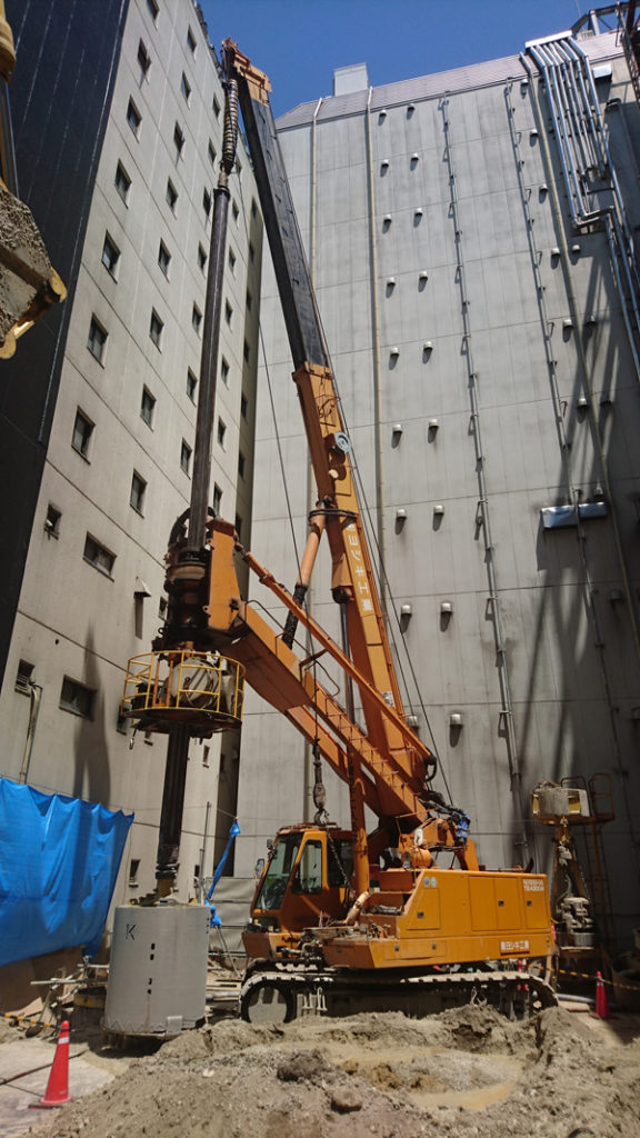 場所打ち杭工法 | 業務紹介 | 株式会社ヨシキ工業